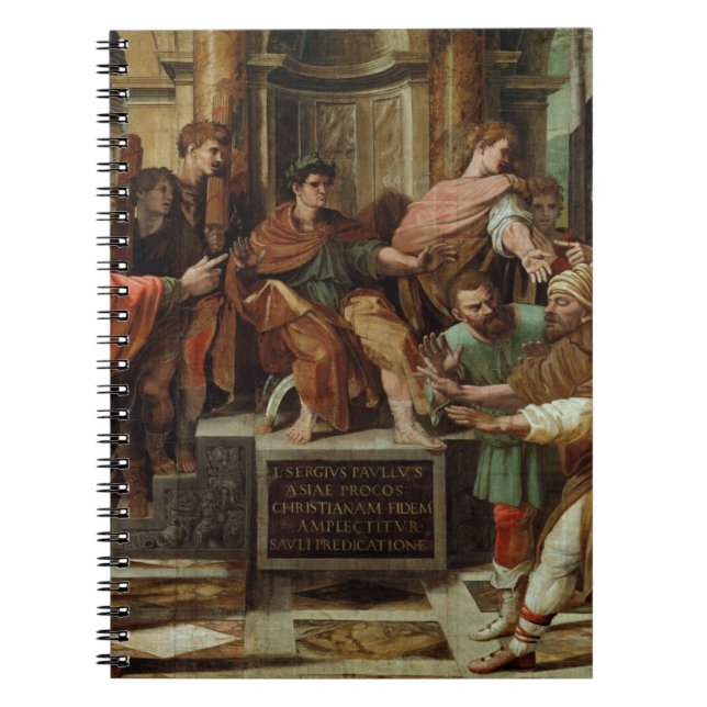 Carnet L'aveuglement d'Elymas (bande dessinée pour le (Devant)