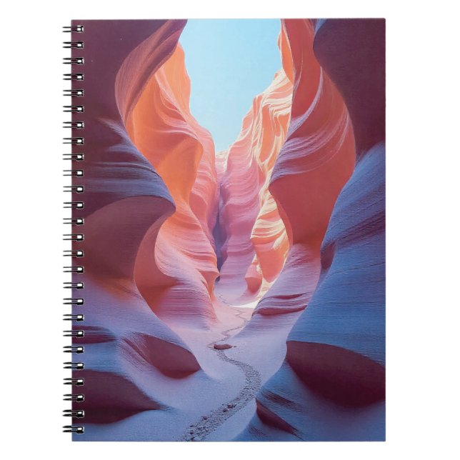 Carnet "Layered Realities – Canyon of Code & Memory" (Devant)