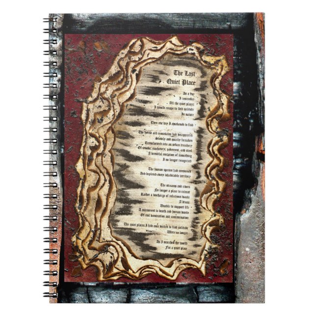 Carnet L'Dernier Endroit Calme (Devant)