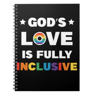 Carnet Le Amour de Dieu est pleinement inclusif Mois de l