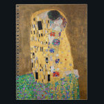 Carnet Le baiser de Gustav Klimt<br><div class="desc">Le baiser de Gustav Klimt</div>