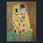 Carnet Le baiser de Gustav Klimt<br><div class="desc">Le baiser de Gustav Klimt</div>