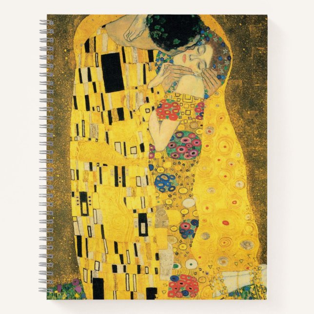 Carnet Le baiser de Gustav Klimt (Devant)