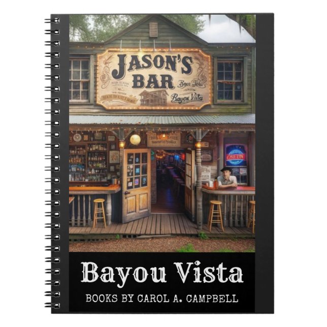 Carnet Le bar de Jason – Collection Southern Psychos (Devant)
