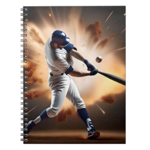 Carnet Le Baseball Super Jouer À La Course À Domicile,