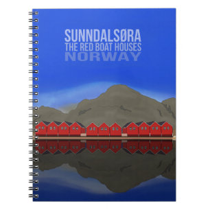 Carnet Le Bateau Rouge Maisons Sunndalsøra Norvège Prin e