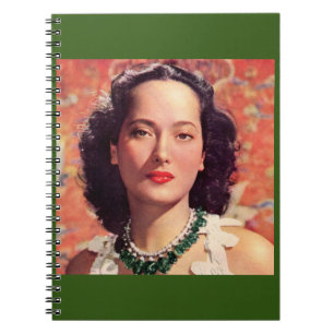 Carnet le beau Merle Oberon