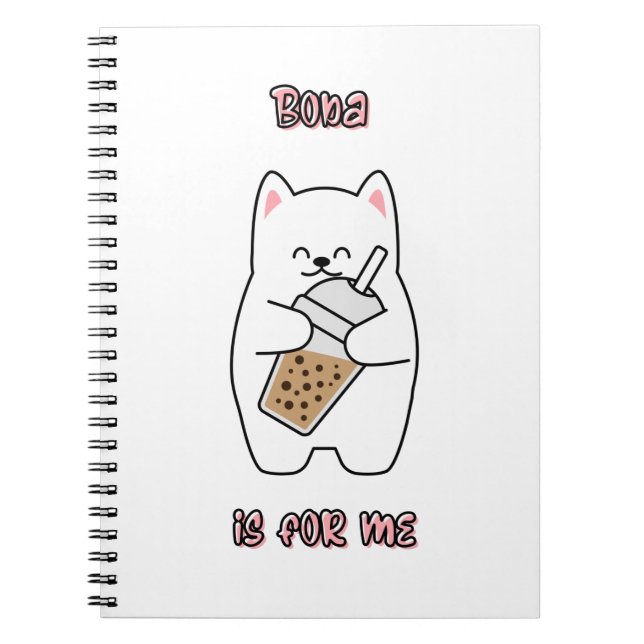 Carnet Le Boba Est Pour Moi (Devant)