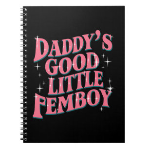 Carnet Le bon petit femboy de papa LGBT Gay Pride Femboy