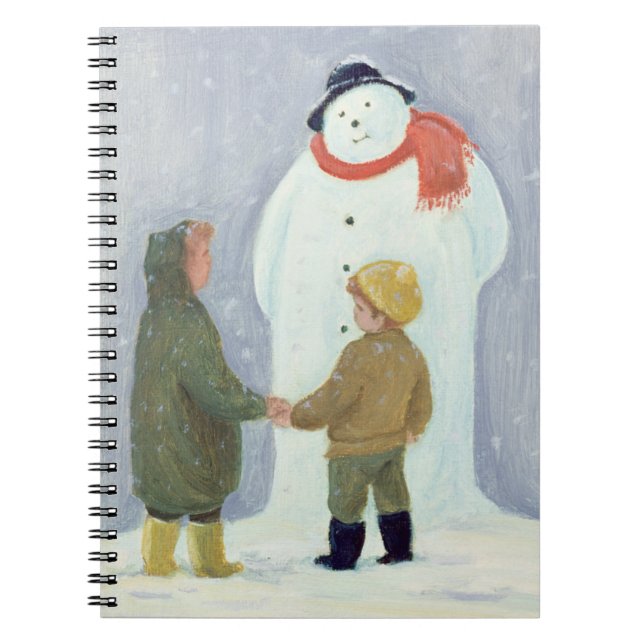 Carnet Le bonhomme de neige (Devant)