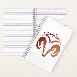 Carnet Le bronze porte le bélier Zodiac