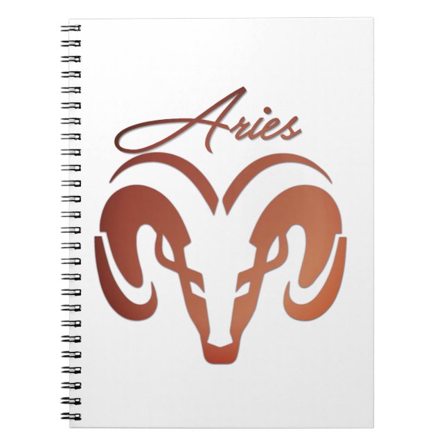 Carnet Le bronze porte le bélier Zodiac (Devant)