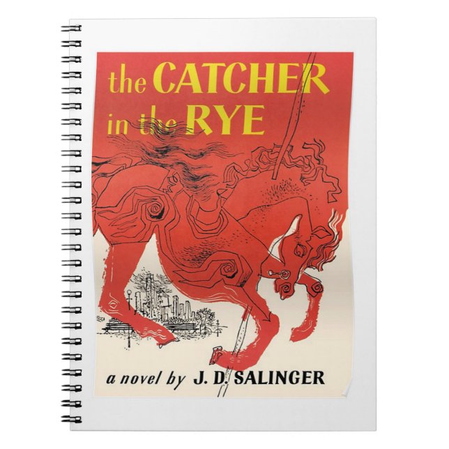 Carnet LE CACHER DANS LE RYE par J.D. SALINGER (Devant)