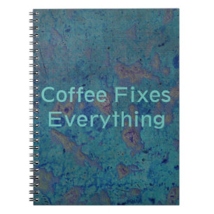 Carnet Le café fixe tout