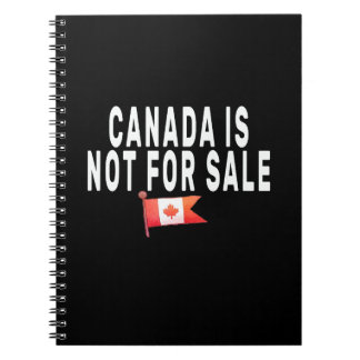 Carnet Le Canada n'est pas à vendre, fier d'être Canadien