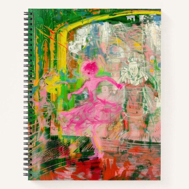Carnet Le Chaos Stalker - Neon Ballet (Devant)