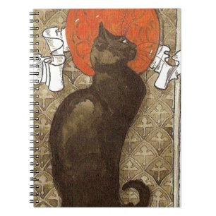 Carnet Le chat de Steinlein - art Nouveau