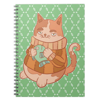 Carnet Le Chat et Poisson
