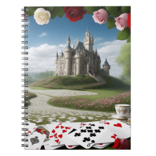 Carnet Le château à travers le portail Wonderland