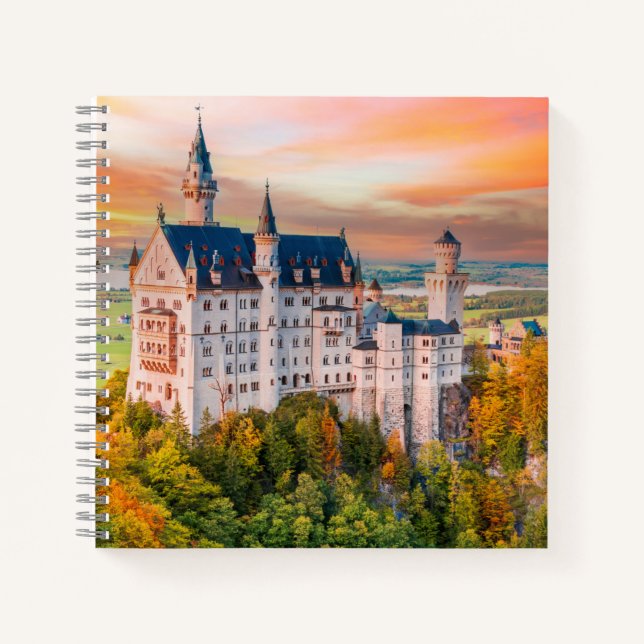 Carnet Le château de Neuschwanstein (Devant)