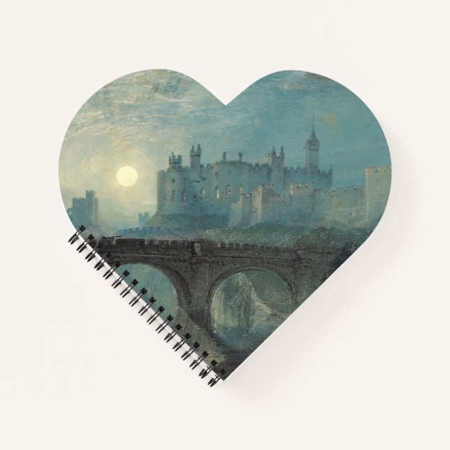Carnet Le château William Turner Alnwick (Devant)