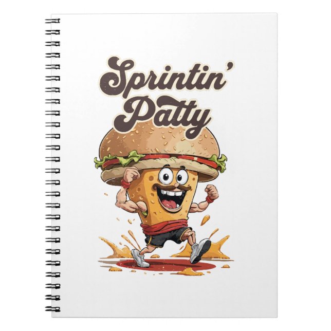 Carnet Le Cheeseburger qui court (Devant)