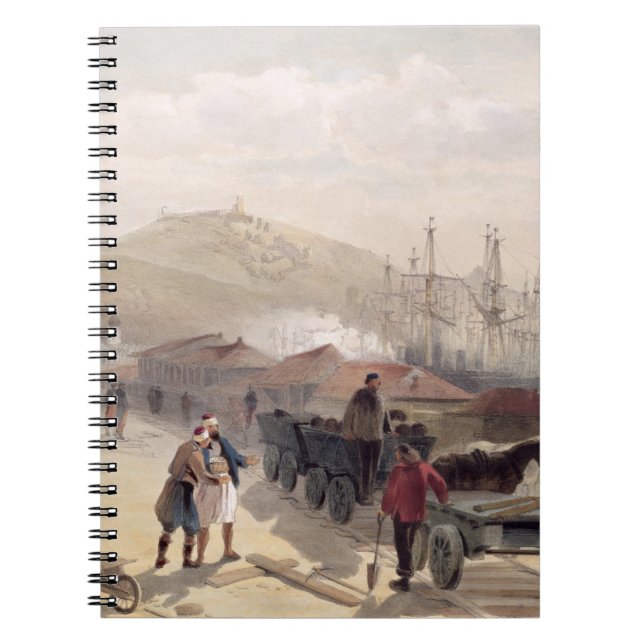 Carnet Le chemin de fer chez Balaklava, plat 'de Seat de (Devant)