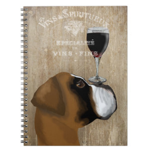 Carnet Le chien au vin