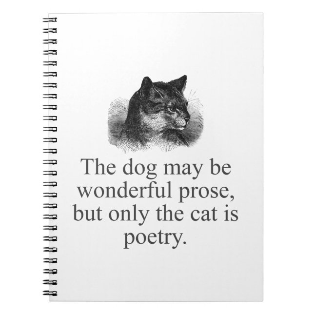 Carnet Le Chien Peut Être Une Merveilleuse Prose (Devant)