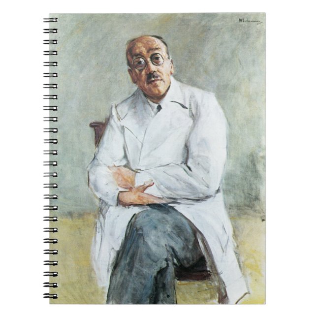 Carnet Le chirurgien (par Max Liebermann) (Devant)