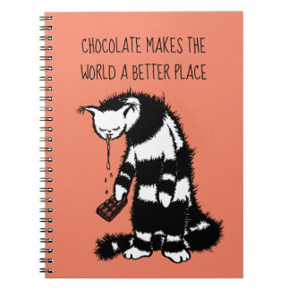 Carnet Le chocolat fait du monde un endroit meilleur