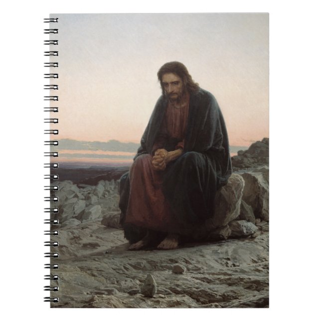 Carnet Le Christ dans le désert (par Ivan Kramskoi) (Devant)