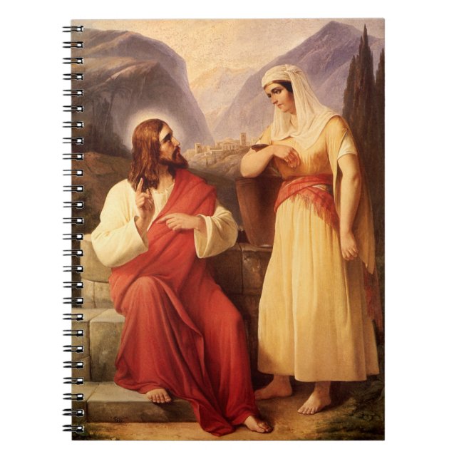 Carnet Le Christ et le Samaritain par Christian Schleisne (Devant)