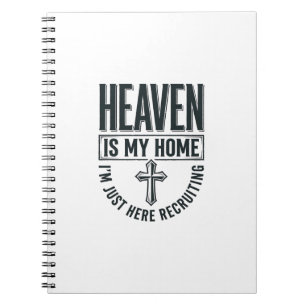 Carnet Le Ciel Est Ma Maison Chemise De Recrutement Chrét