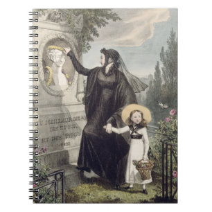 Carnet Le cimetière de Pere Lachaise, imprimé par Charl