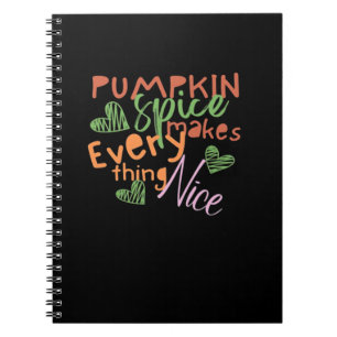 Carnet Le citrouille Spice Rend Tout Beau Essentiel