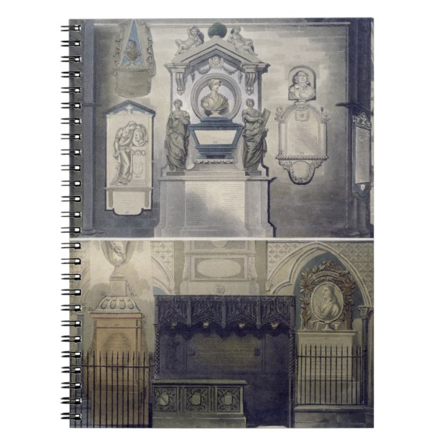 Carnet Le coin des poètes, plat F de "Abbaye de (Devant)