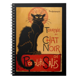 Carnet Le Conversation Noir de Steinlen
