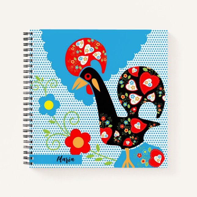 Carnet Le coq portugais de Barcelos (Devant)