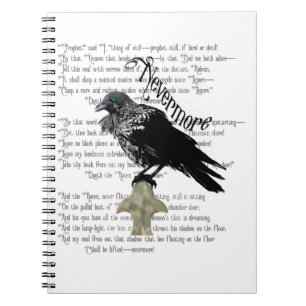 Carnet Le Corbeau d'Edgar Allan Poe