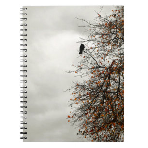 Carnet Le Corbeau Et Les Feuilles D'Or