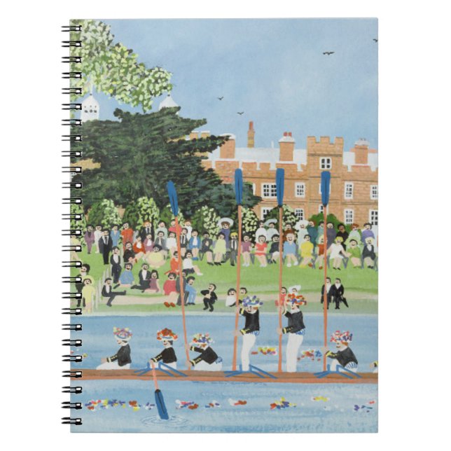 Carnet Le cortège des bateaux à l'université d'Eton (Devant)