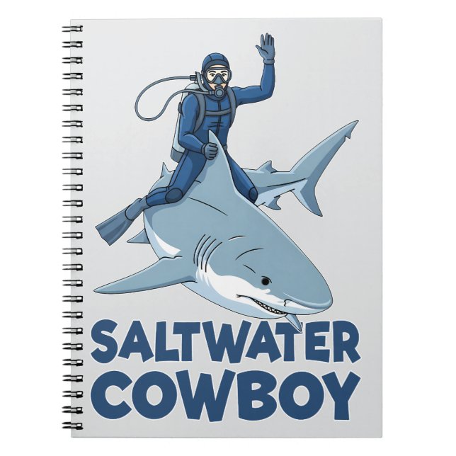 Carnet Le Cowboy d'eau salée (Devant)