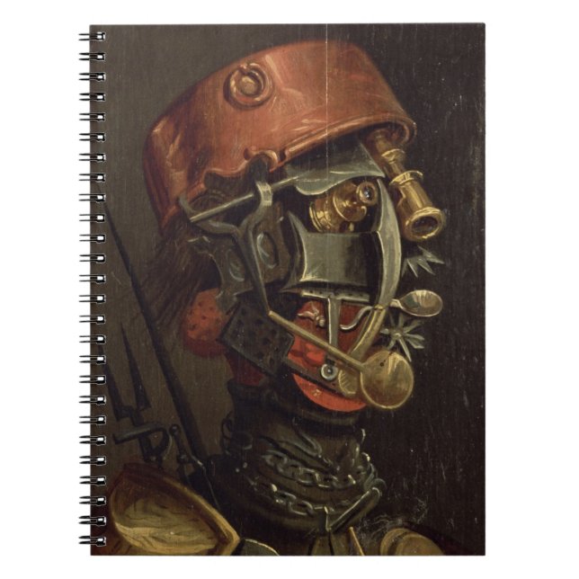 Carnet Le cuisinier (huile sur le panneau) (Devant)