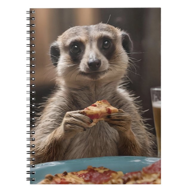 Carnet Le Déjeuner De Meerkat Sneaky, (Devant)