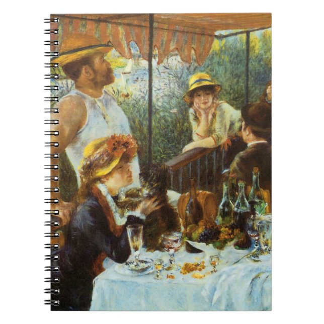 Carnet Le déjeuner des canotiers de Pierre Renoir (Devant)