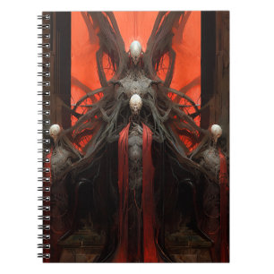 Carnet Le démon crée l'horreur de l'Imaginaire sombre
