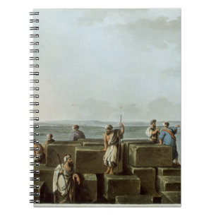 Carnet Le dessus de la première pyramide de Gizah,
