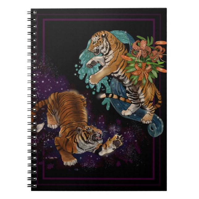 Carnet Le destin dans les étoiles Tigres (Devant)