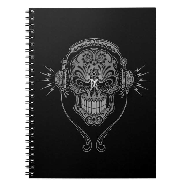 Carnet Le DJ noir sucrent le crâne (Devant)